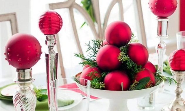 Christmas Dining Table Decor Ideas