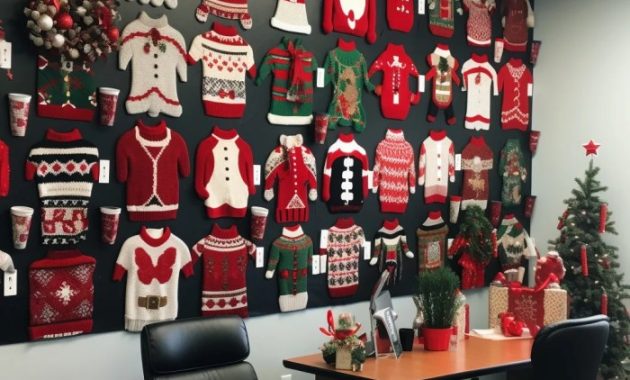 DIY Office Christmas Decor Festive & Fun