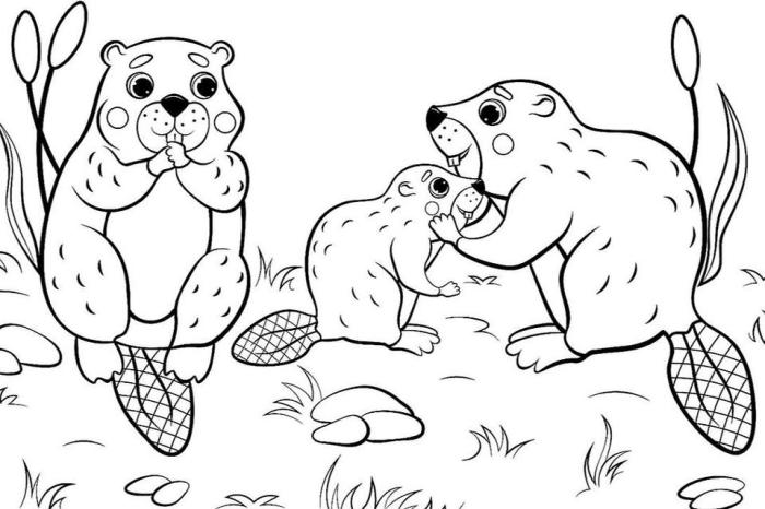 Coloring book printable animals