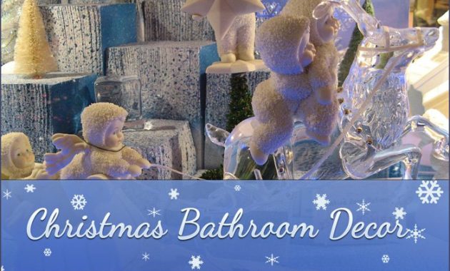 Christmas Bathroom Decor Sets A Festive Guide