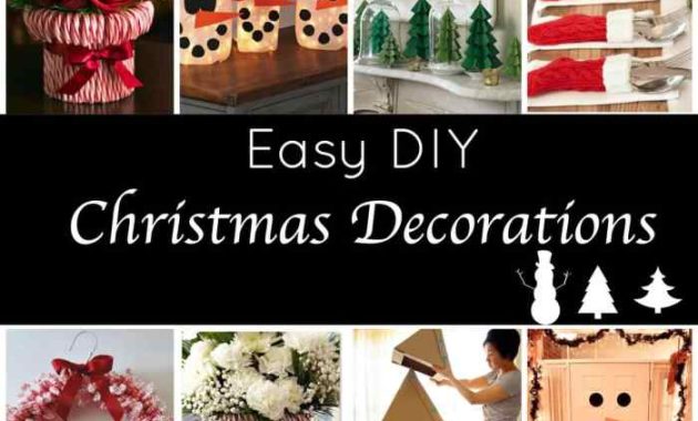 Room Decor DIY Christmas Festive Projects