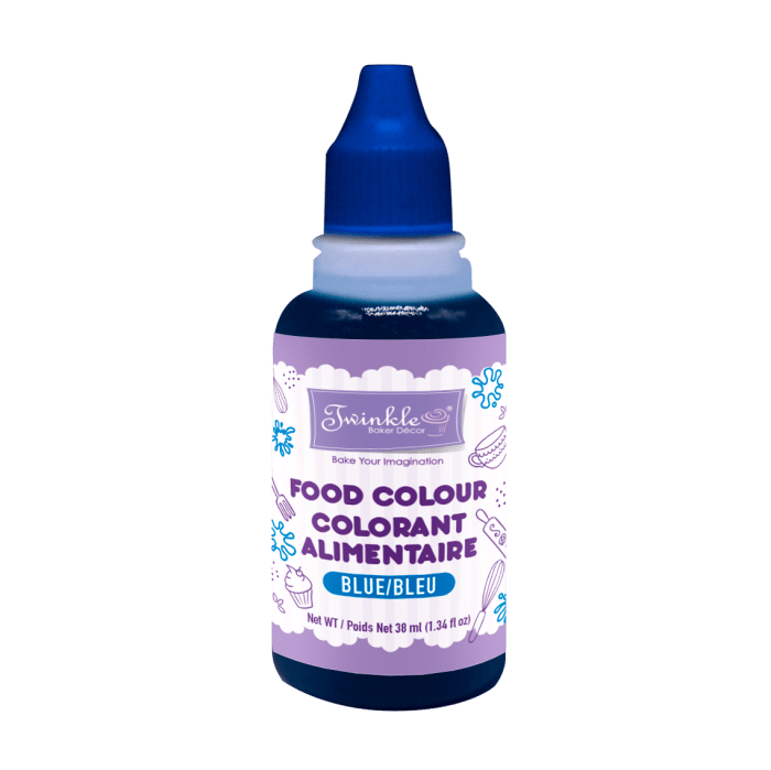 Blue food coloring allergy