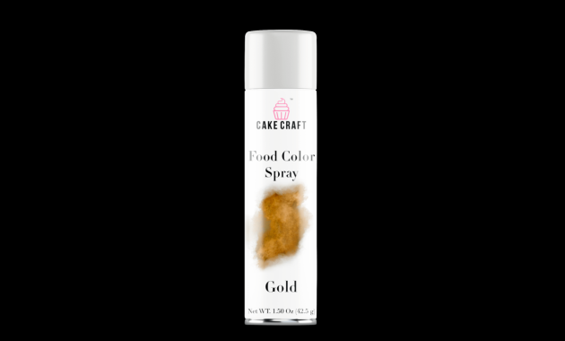 Gold Food Coloring Spray A Culinary Guide