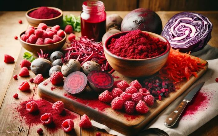 How to make red food coloring naturally