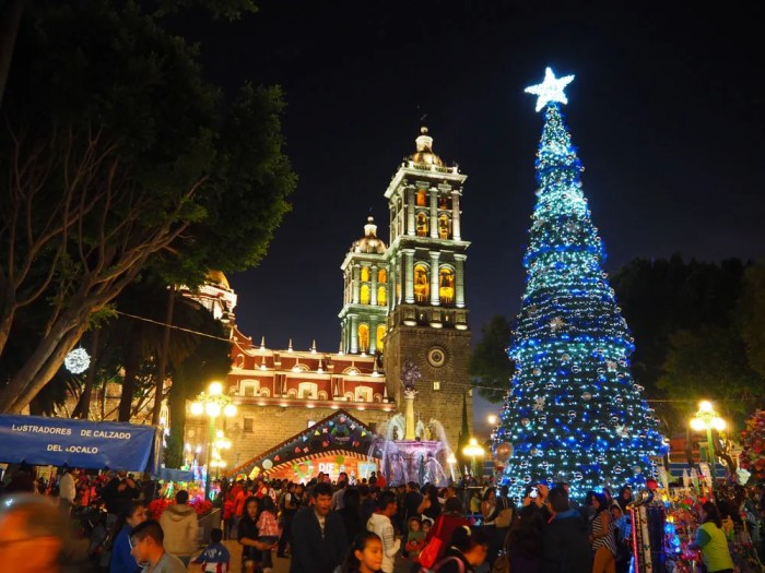 Christmas decor in mexico