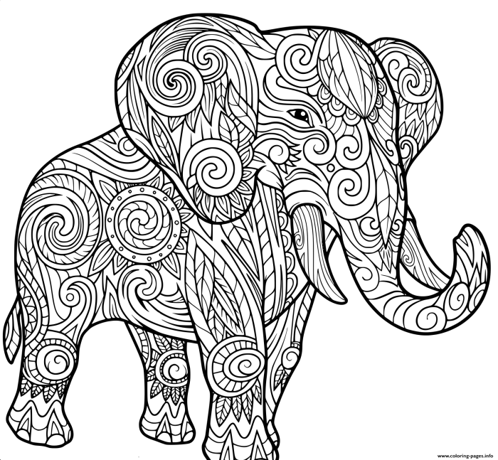 Adolt animal coloring sheets