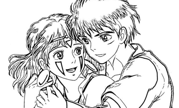 Coloring Pages Romance Anime A Creative Journey