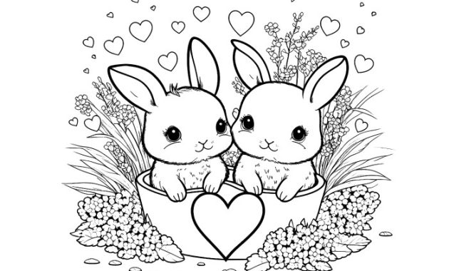 Animal Coloring Pages Bunny Fun for All Ages