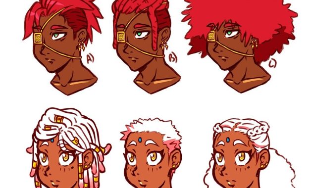 Coloring Black Anime Hair A Deep Dive