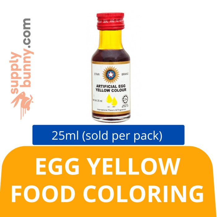 Egg shade food coloring