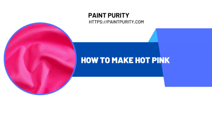 How to make hot pink food coloring