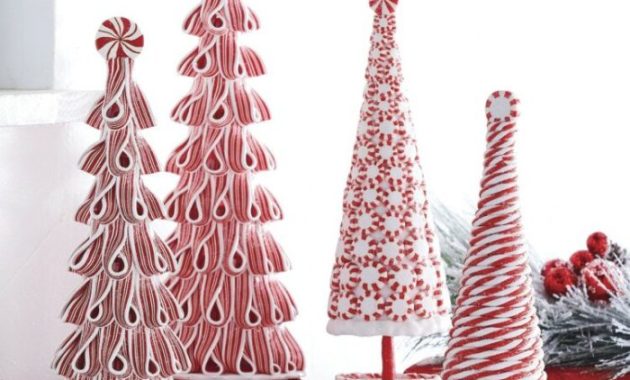 Peppermint Christmas Tree Decor Ideas