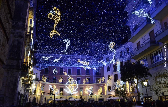 Christmas decor in italy